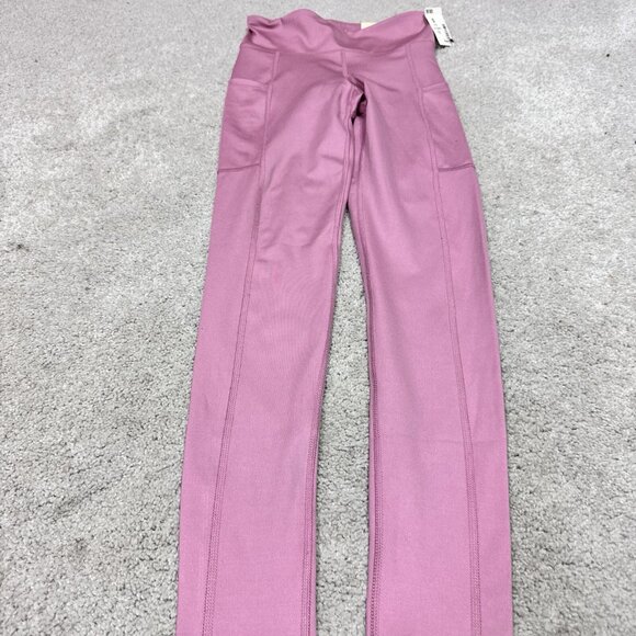 Aeropostale Flex Leggings Pink Pull On High Rise Women’s Size XS NWT - Picture 7 of 12